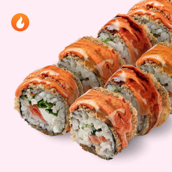 Горячий лосось