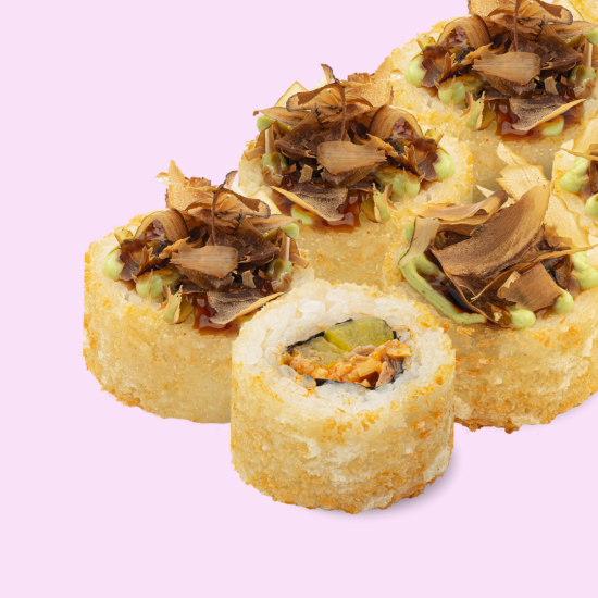 Жареный лосось чиз